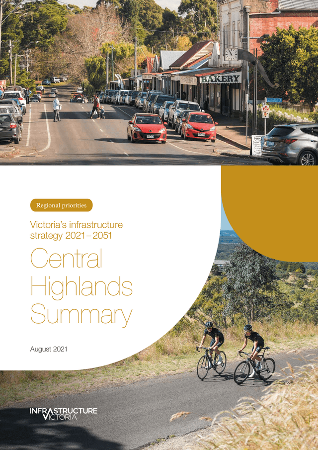 Thumbnail for Central Highlands regional summary 2021