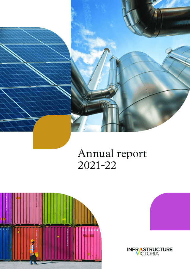 Thumbnail for Infrastructure Victoria 2021-22 annual report
